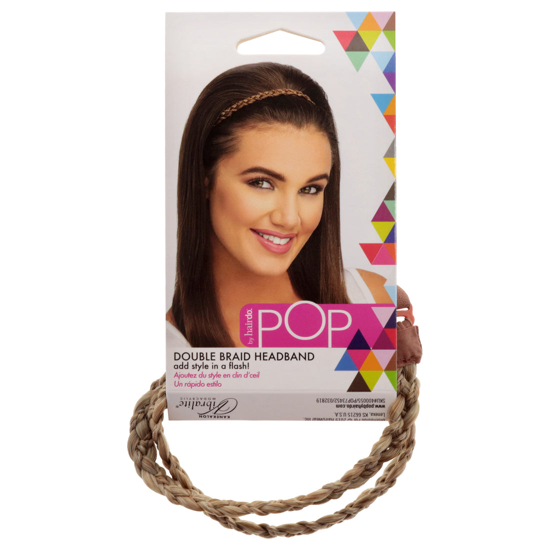 Hairdo Pop Double Braid Headband