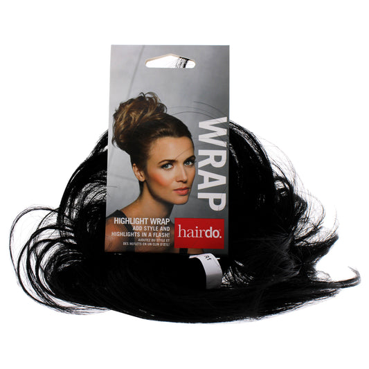 Highlight Wrap - R1 Black by Hairdo for Women - 1 Pc Hair Wrap