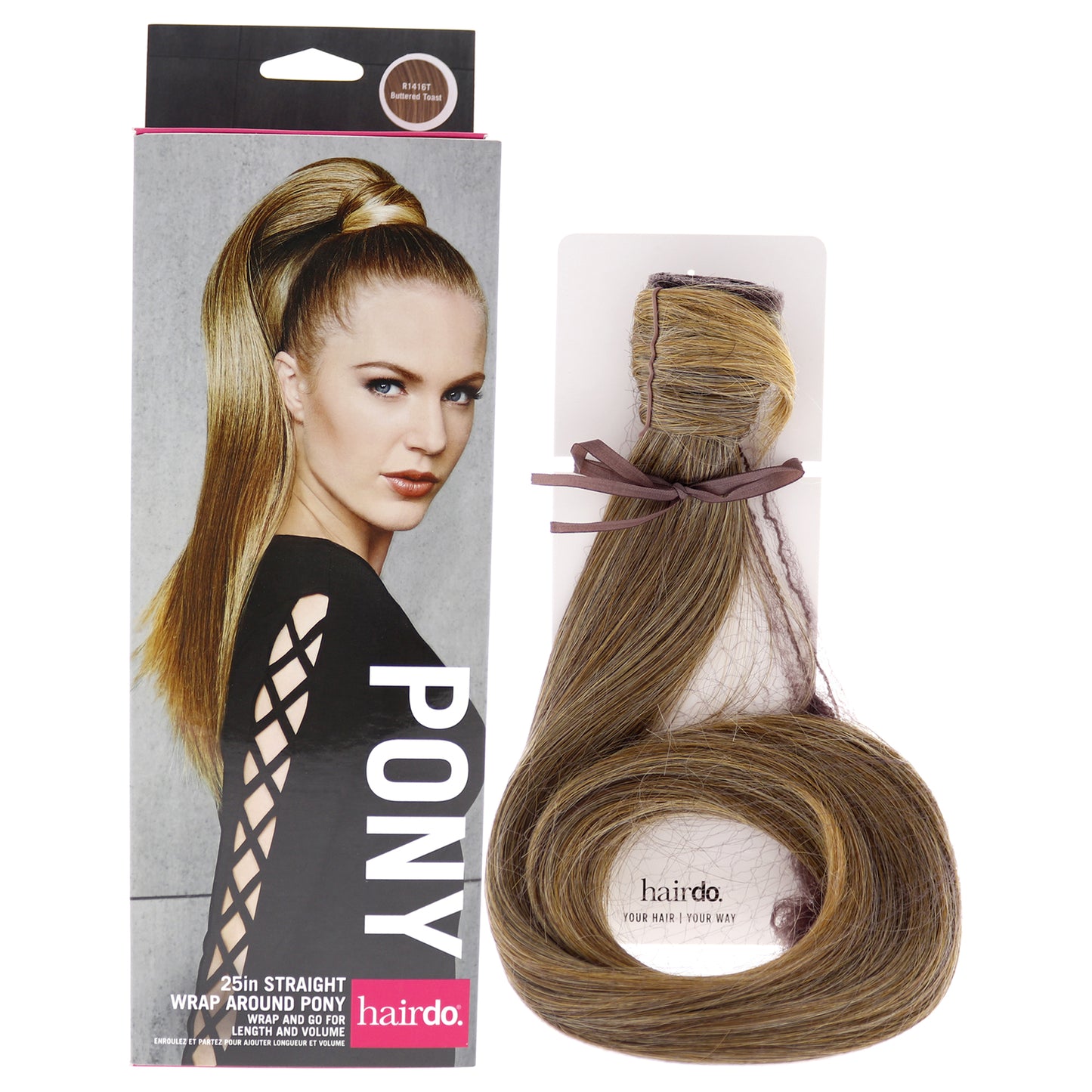 Hairdo Straight Wrap Around Pony