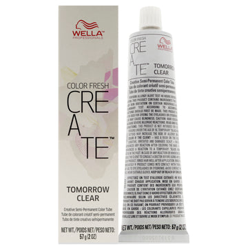 Color Fresh Create Semi-Permanent Color - Tomorrow Clear by Wella for Unisex - 2 oz Hair Color