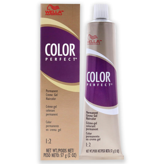 Color Charm Permanent Hair Color Gel - 5A Light Ash Brown by Wella for Unisex - 2 oz Hair Color