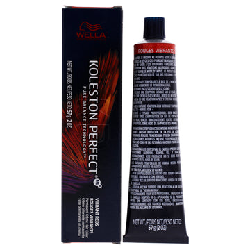 Koleston Perfect Permanent Creme Hair Color - 44 65 Intense Medium Brown-Violet Red-Violet by Wella for Unisex - 2 oz Hair Color