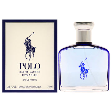 Polo Ultra Blue by Ralph Lauren for Men - 2.5 oz EDT Spray