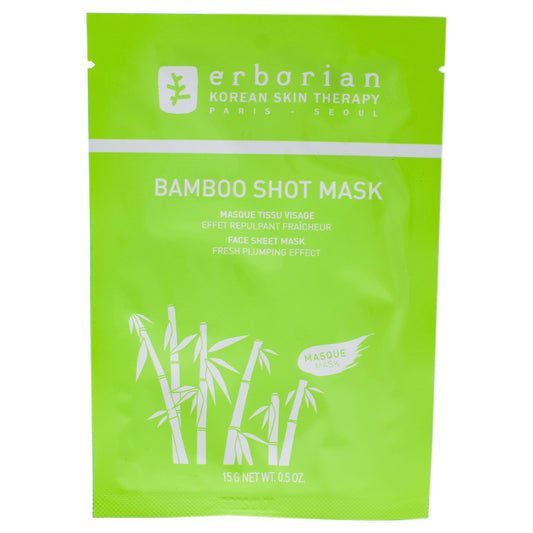 Bamboo Shot Mask by Erborian for Women - 0.5 oz Mask