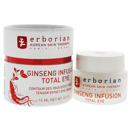 Ginseng Infusion Total Eye Cream by Erborian for Women 0.5 oz Cream