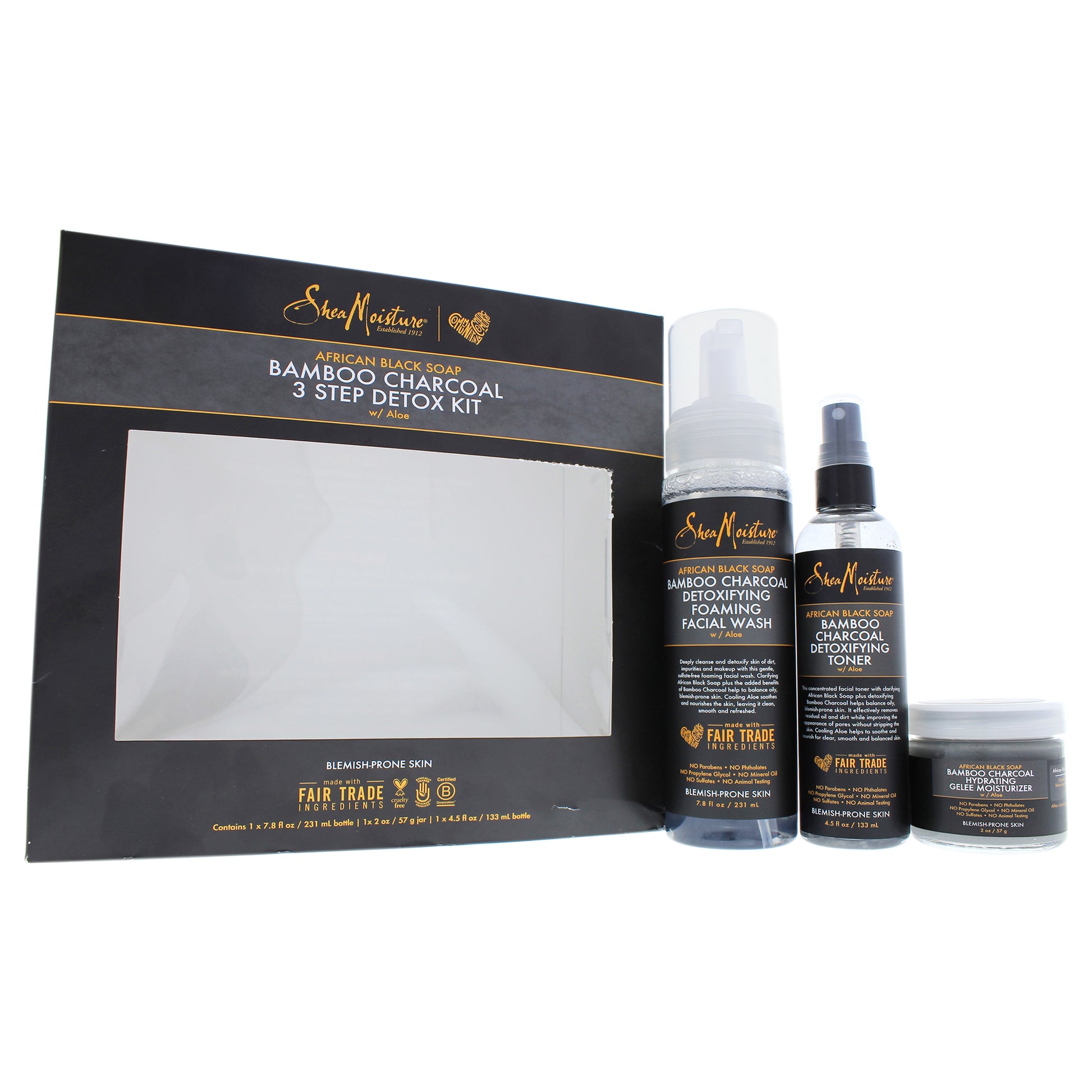 African Black Soap Bamboo Charcoal