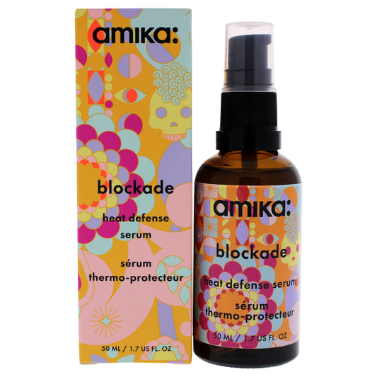 Blockade Heat Defense Serum by Amika for Unisex - 1.7 oz Serum