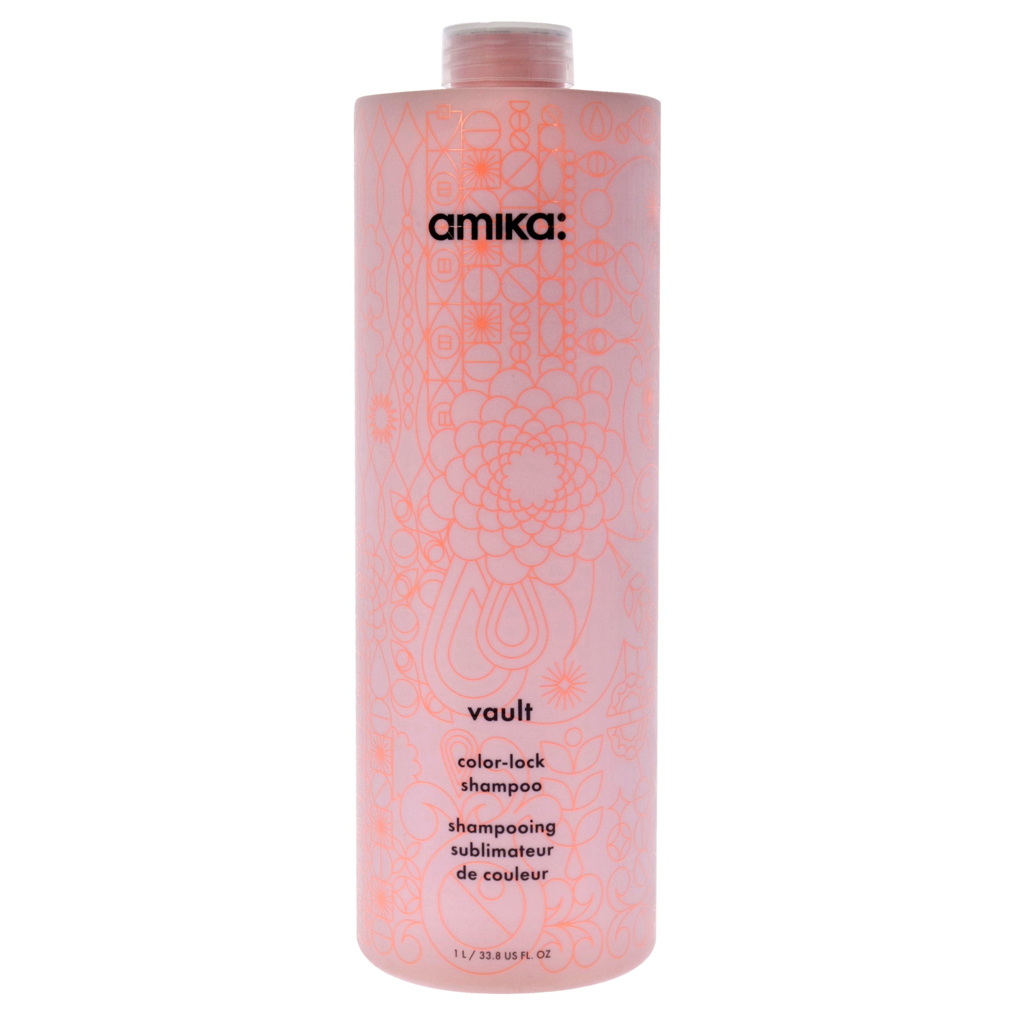 Vault Color-Lock Shampoo by Amika for Unisex - 33.8 oz Shampoo