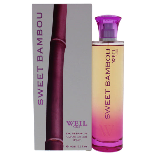 Sweet Bambou by Weil for Women - 3.3 oz EDP Spray