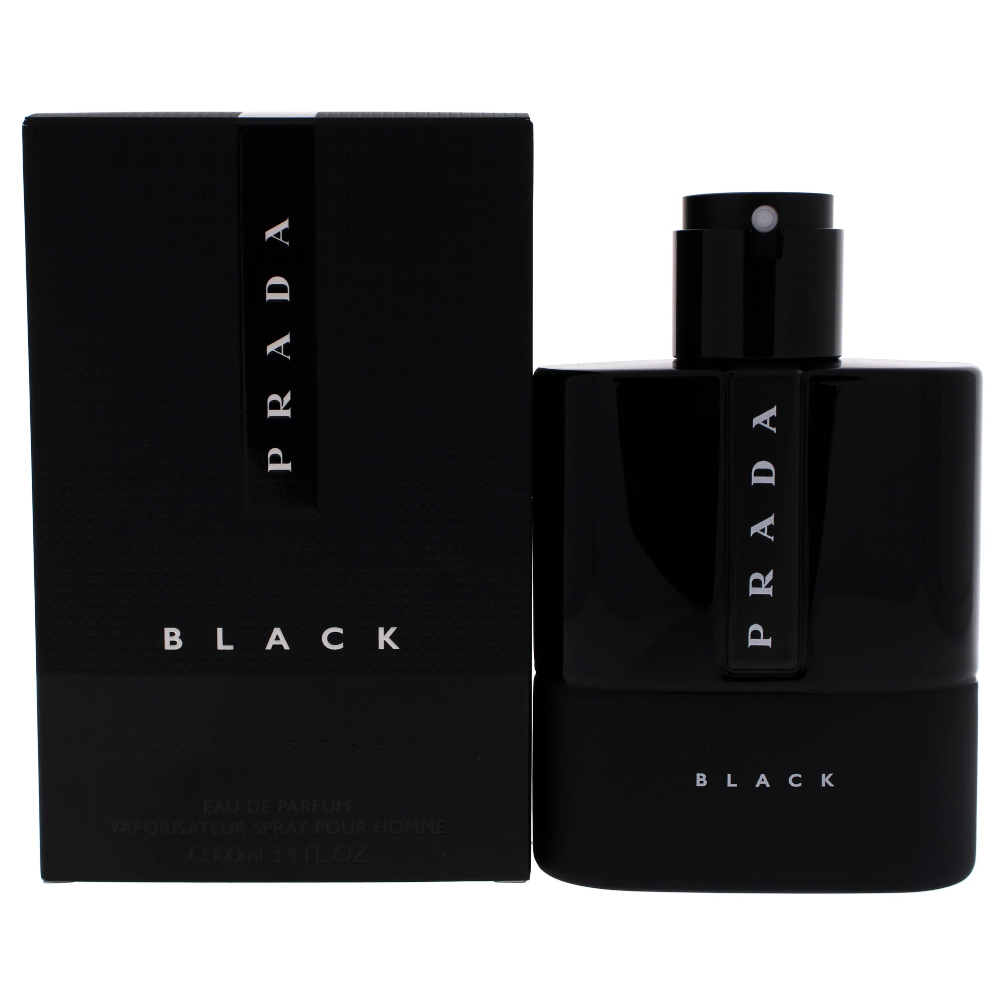 Luna Rossa Black by Prada for Men - 3.4 oz EDP Spray