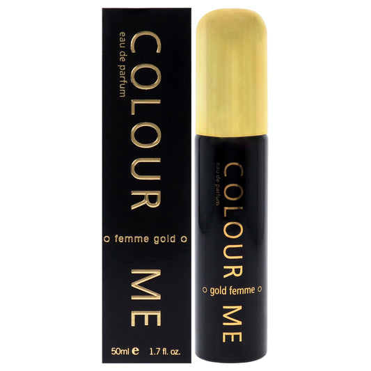 Colour Me Femme Gold by Milton-Lloyd for Women - 1.7 oz EDP Spray
