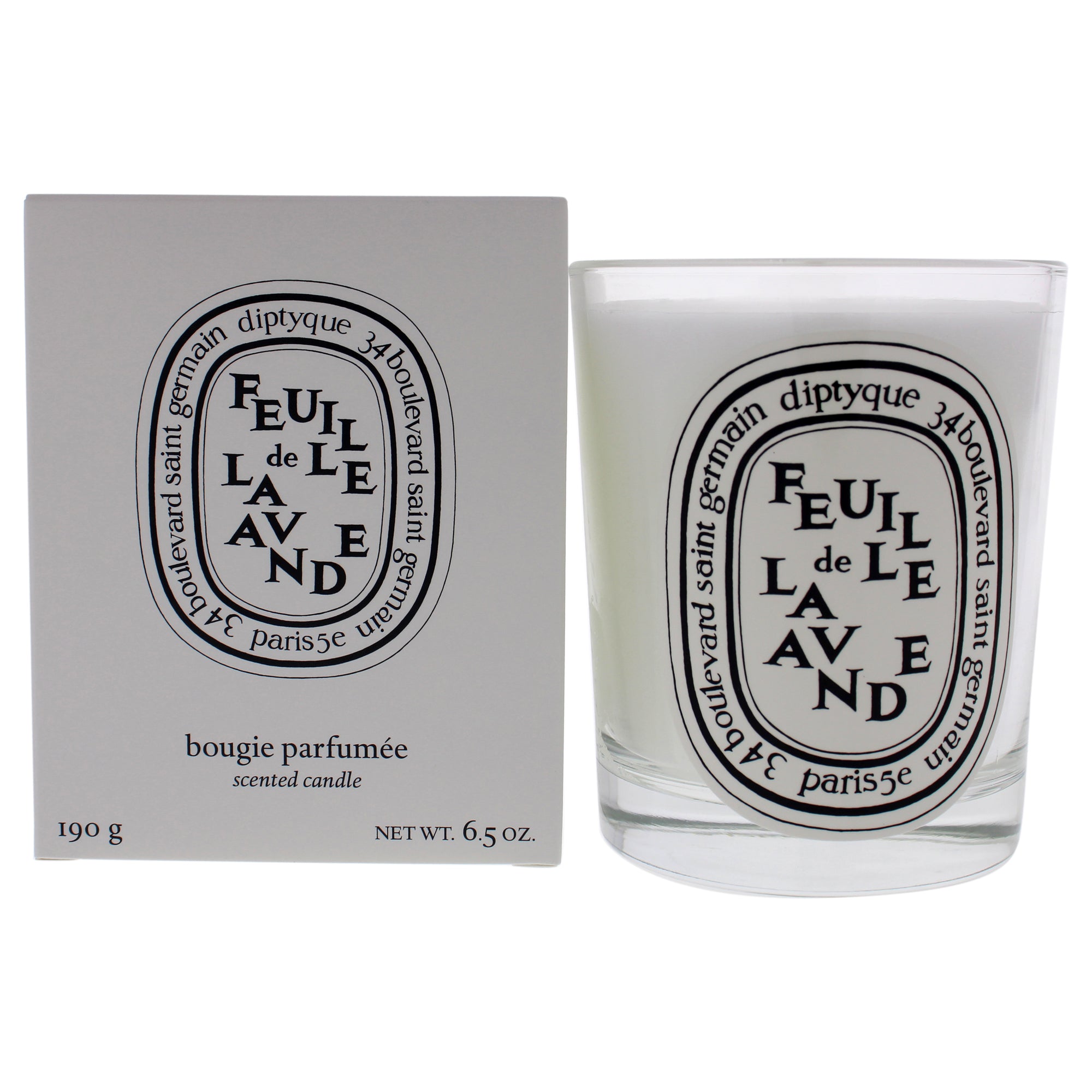 Feuille de Lavande Scented Candle by Diptyque for Unisex - 6.5 oz Candle