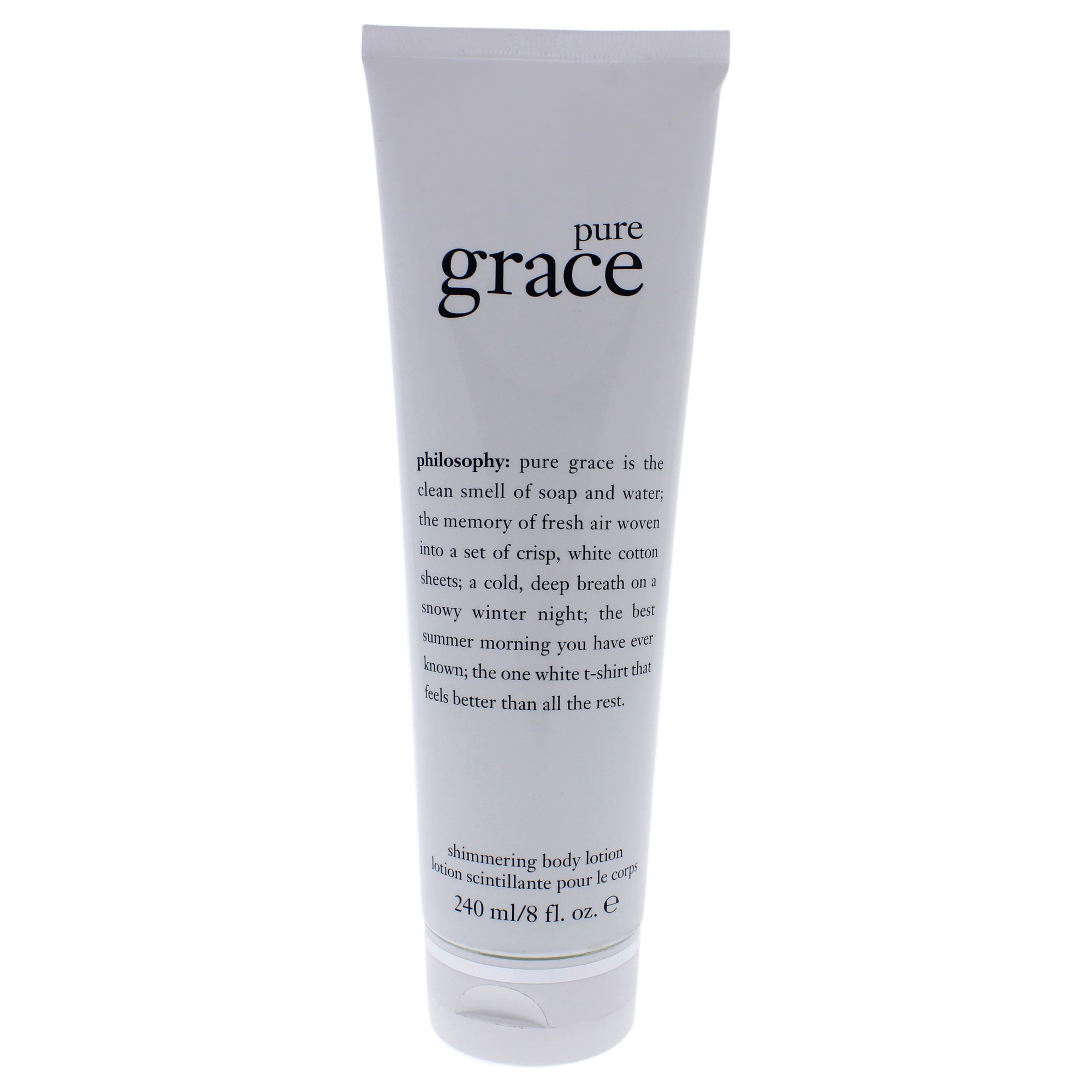 Pure Grace Shimmering Body Lotion by Philosophy for Unisex 8 oz Body Lotion