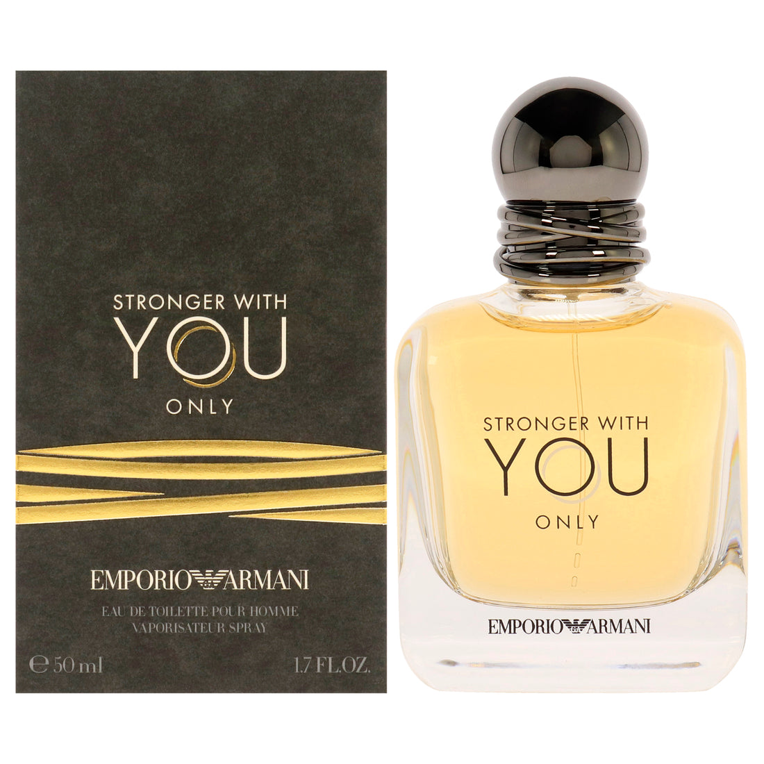 Emporio Armani Stronger With You by Giorgio Armani for Men - 1.7 oz EDT Spray