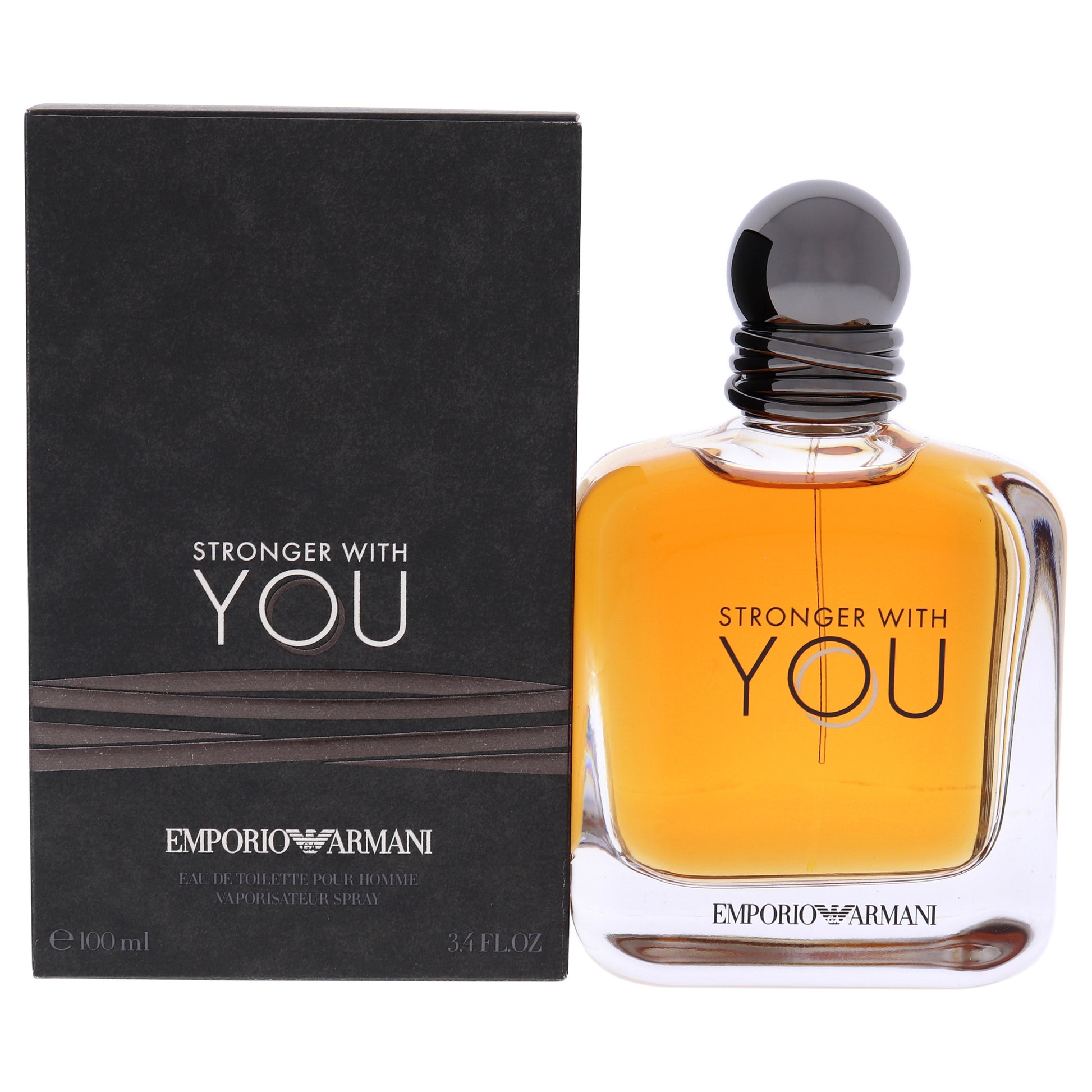 Emporio Armani Stronger With You by Giorgio Armani for Men - 3.4 oz EDT Spray