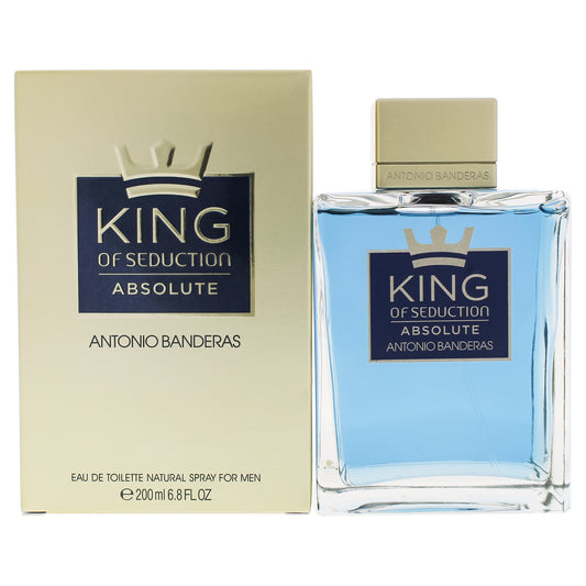 King of Seduction Absolute by Antonio Banderas for Men - 6.8 oz EDT Spray
