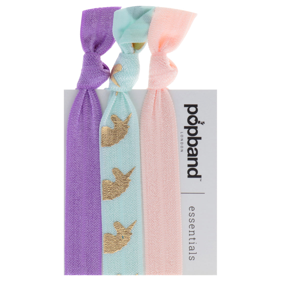 Essential Hair Bands - Mauve Unicorn