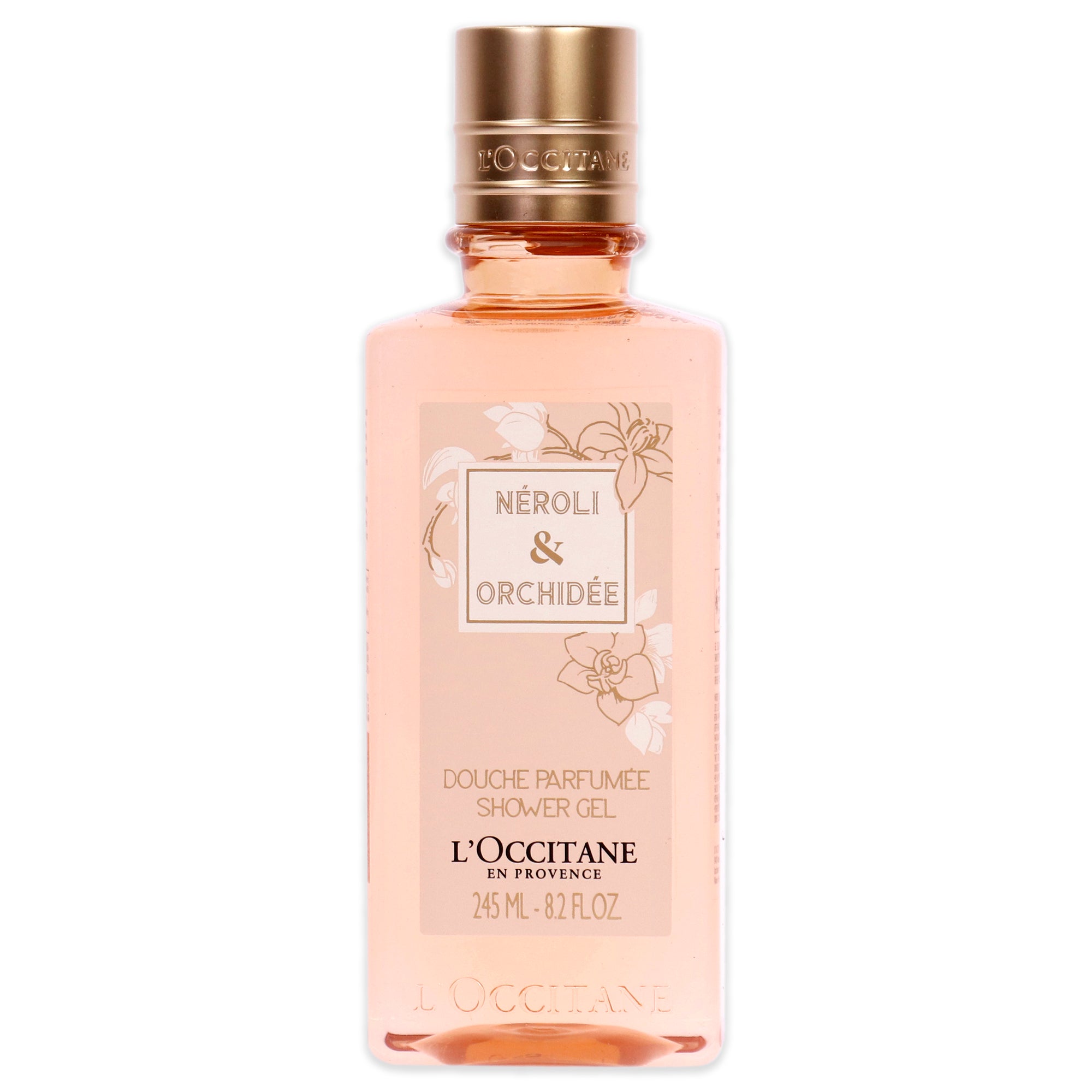 Neroli and Orchidee Shower Gel by LOccitane for Unisex 8.2 oz Shower Gel