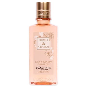 Neroli and Orchidee Shower Gel by LOccitane for Unisex 8.2 oz Shower Gel