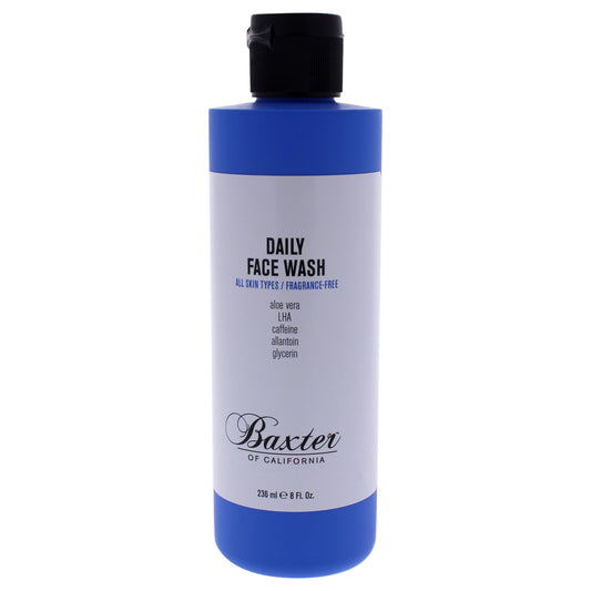 Daily Face Wash by Baxter Of California for Men - 8 oz Cleanser