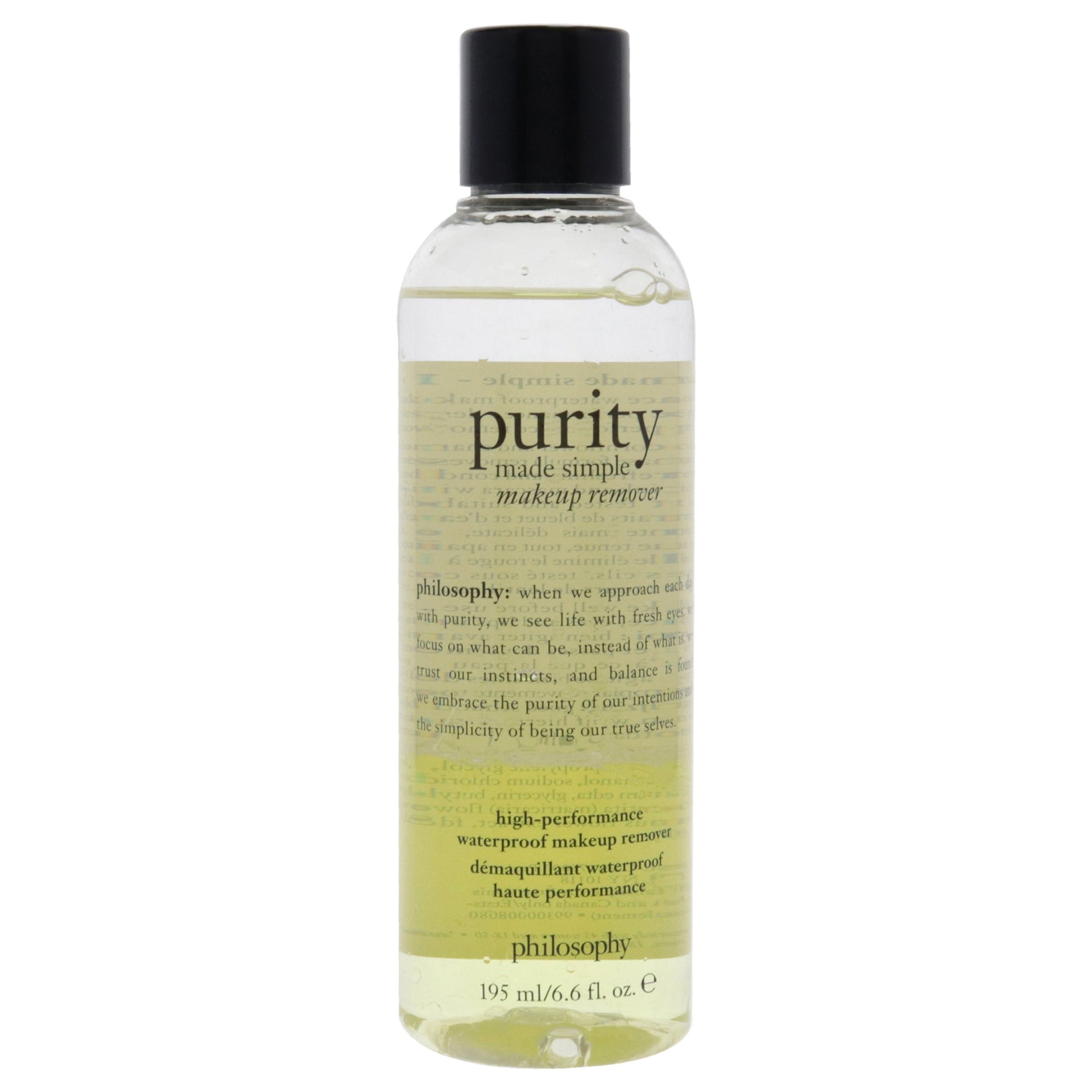 Purity Made Simple Makeup Remover High-Performance Waterproof