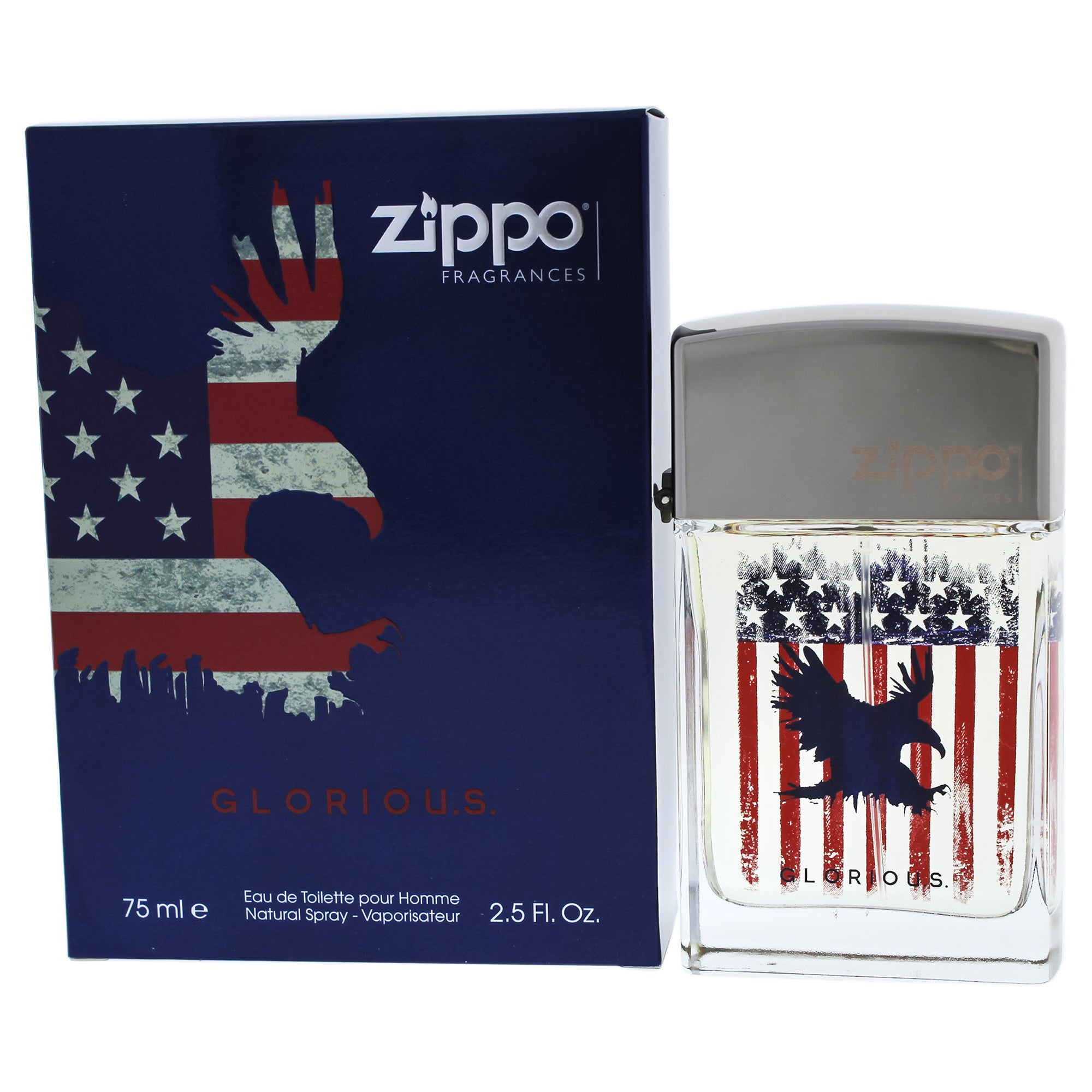 Glorious by Zippo for Men 2.5 oz EDT Spray