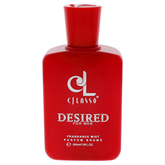 Desired by CJ Lasso for Men - 7.6 oz Fragrance Mist