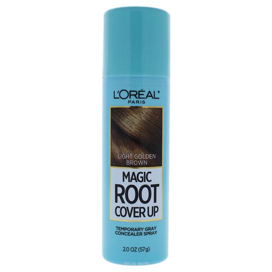 Magic Root Cover Up Temporary Gray Concealer Spray - Light Golden Brown by LOreal Paris for Women - 2 oz Hair Color