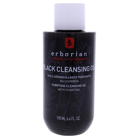 Black Cleansing Oil by Erborian for Women 6.4 oz Cleanser
