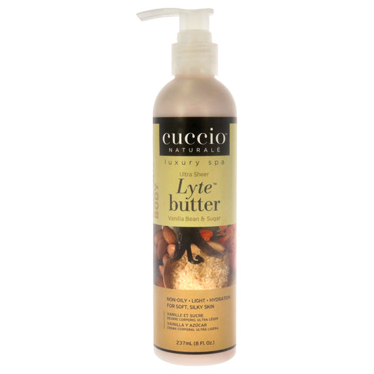 Lyte Ultra-Sheer Body Butter - Vanilla Bean and Sugar