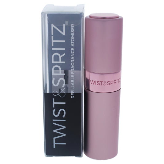 Twist and Spritz Atomiser - Light Pink by Twist and Spritz for Women - 8 ml Refillable Spray (Empty)