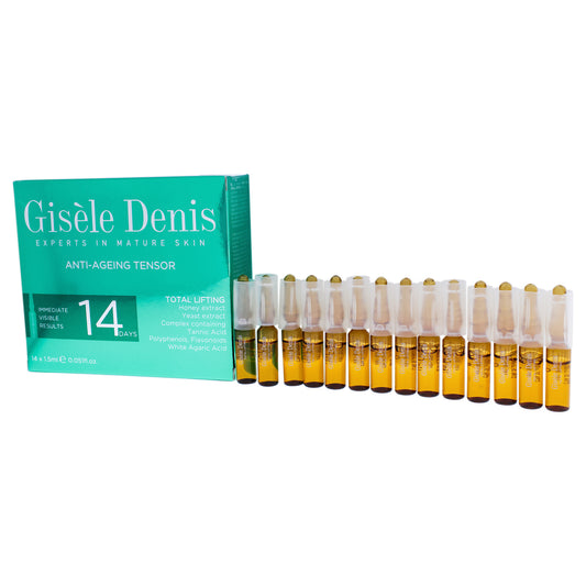 Anti-Ageing Tensor by Gisele Denis for Unisex - 14 x 1.5 ml Treatment