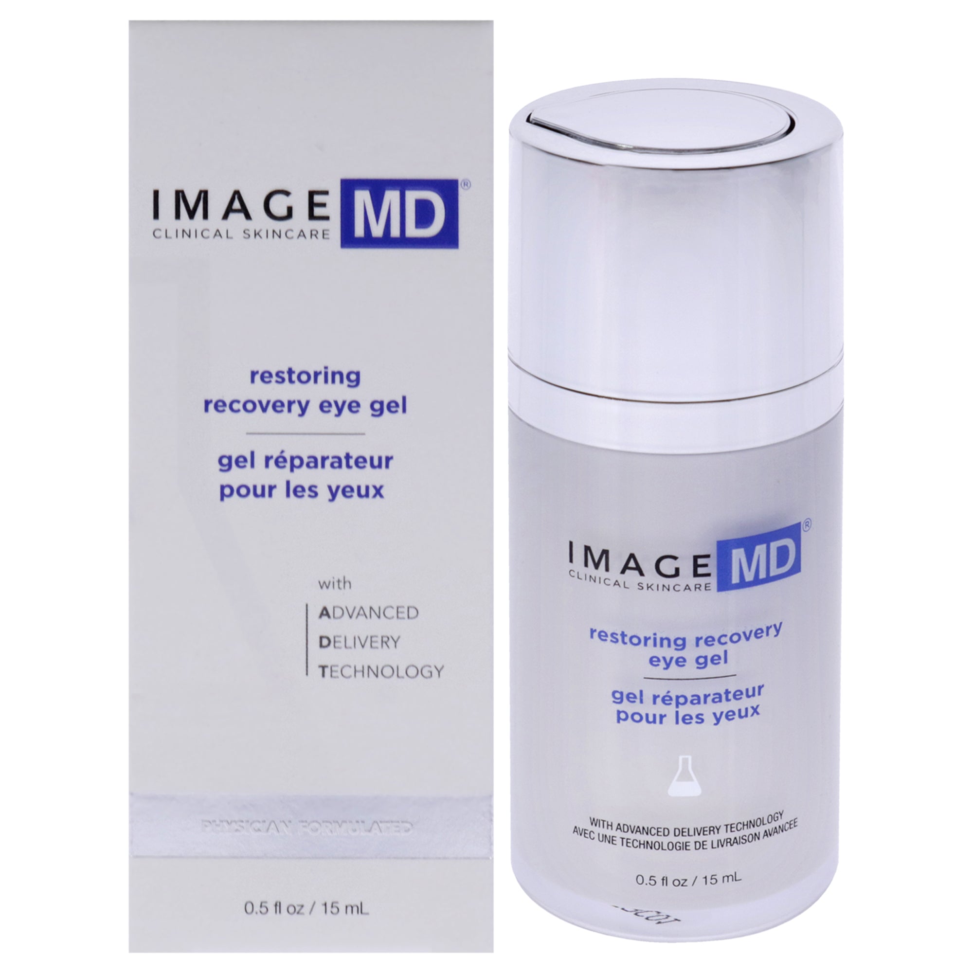 MD restoring recovery Eye Gel with ADT Technology by Image for Unisex - 0.5 oz Gel