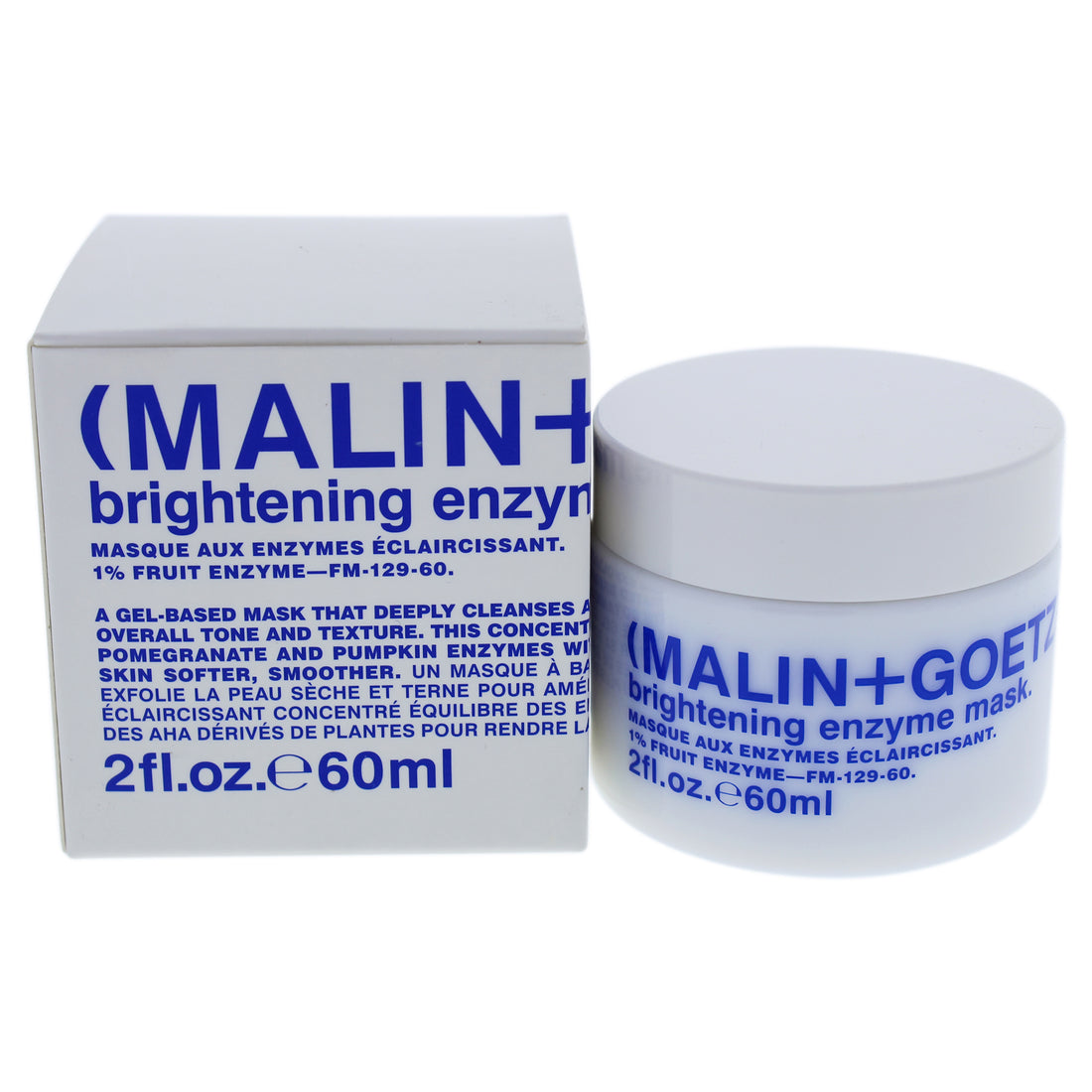 Brightening Enzyme Mask by Malin + Goetz for Unisex 2 oz Mask