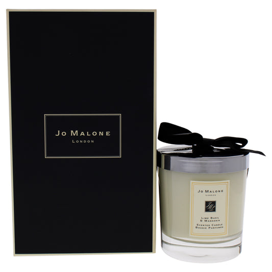 Lime Basil and Mandarin Scented Candle