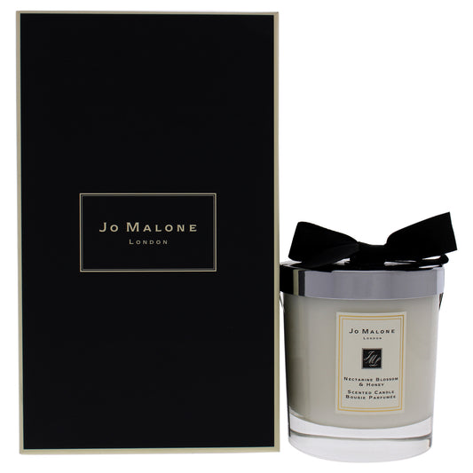 Nectarine Blossom and Honey Scented Candle