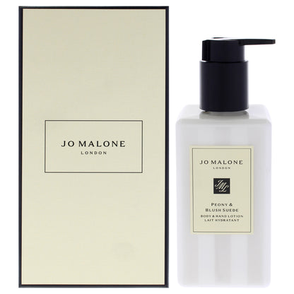 Peony and Blush Suede Body and Hand Lotion