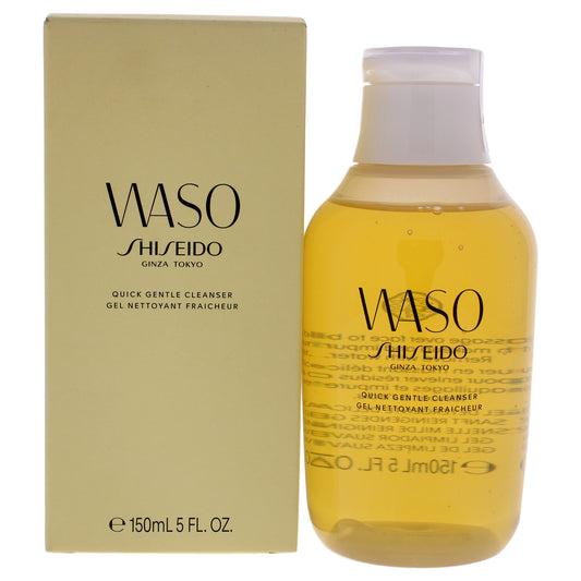 Waso Quick Gentle Cleanser by Shiseido for Women - 5 oz Cleanser