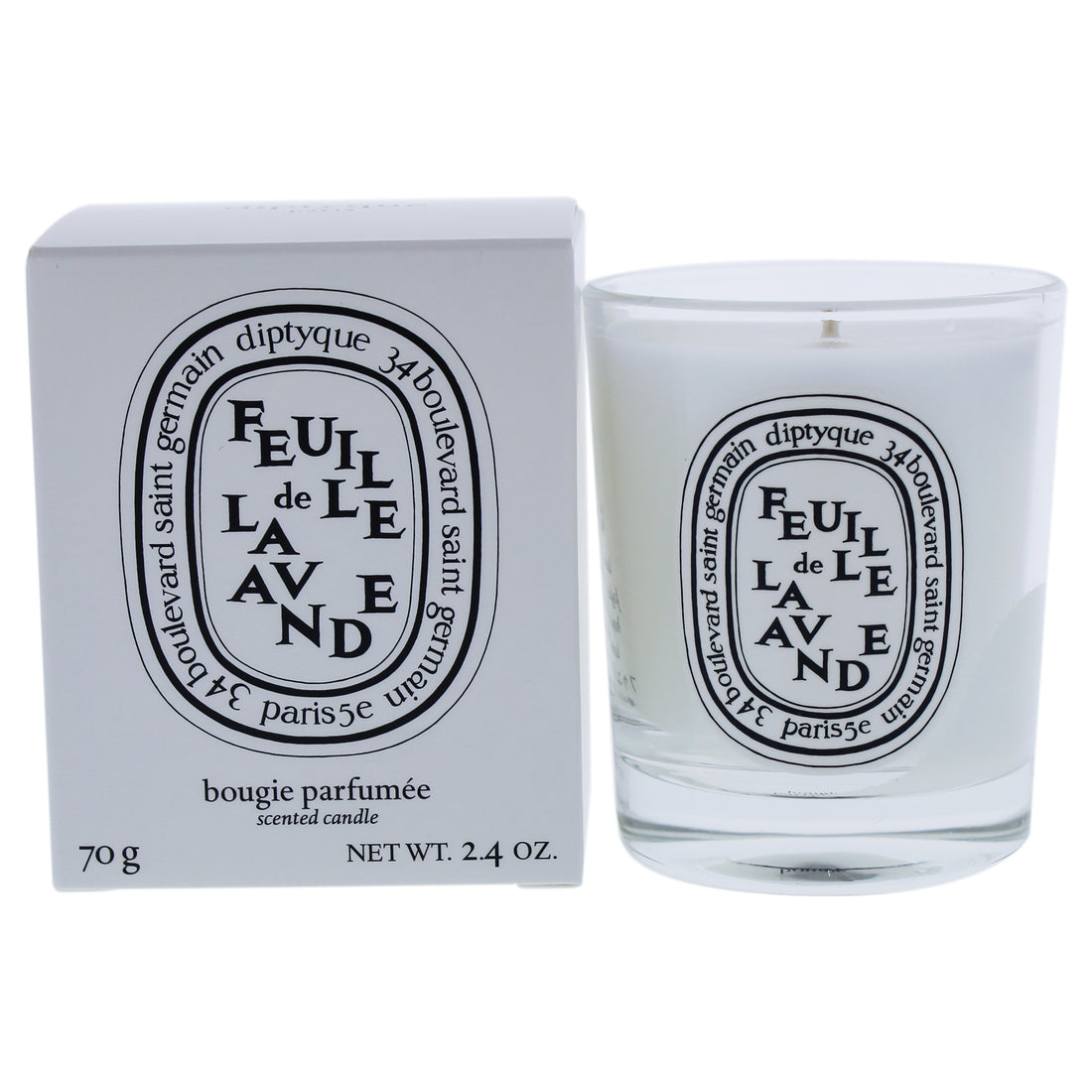 Feuille de Lavande Candle by Diptyque for Unisex - 2.4 oz Candle