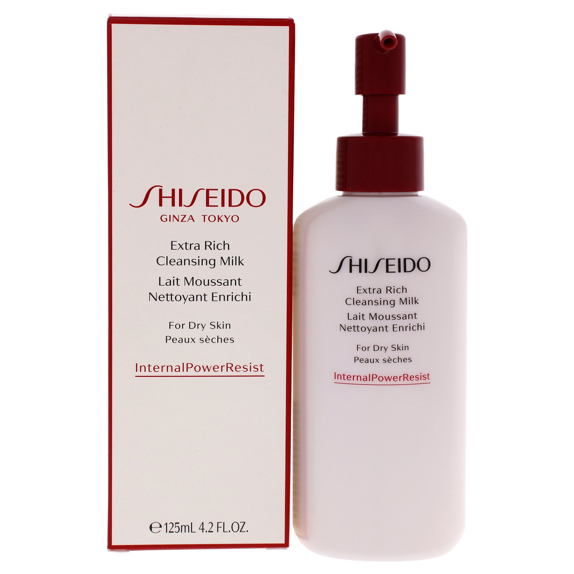 Extra Rich Cleansing Milk by Shiseido for Women 4.2 oz Cleanser