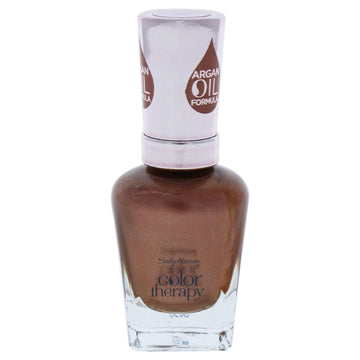 Color Therapy Nail Polish - 194 Burnished Bronze by Sally Hansen for Women - 0.5 oz Nail Polish