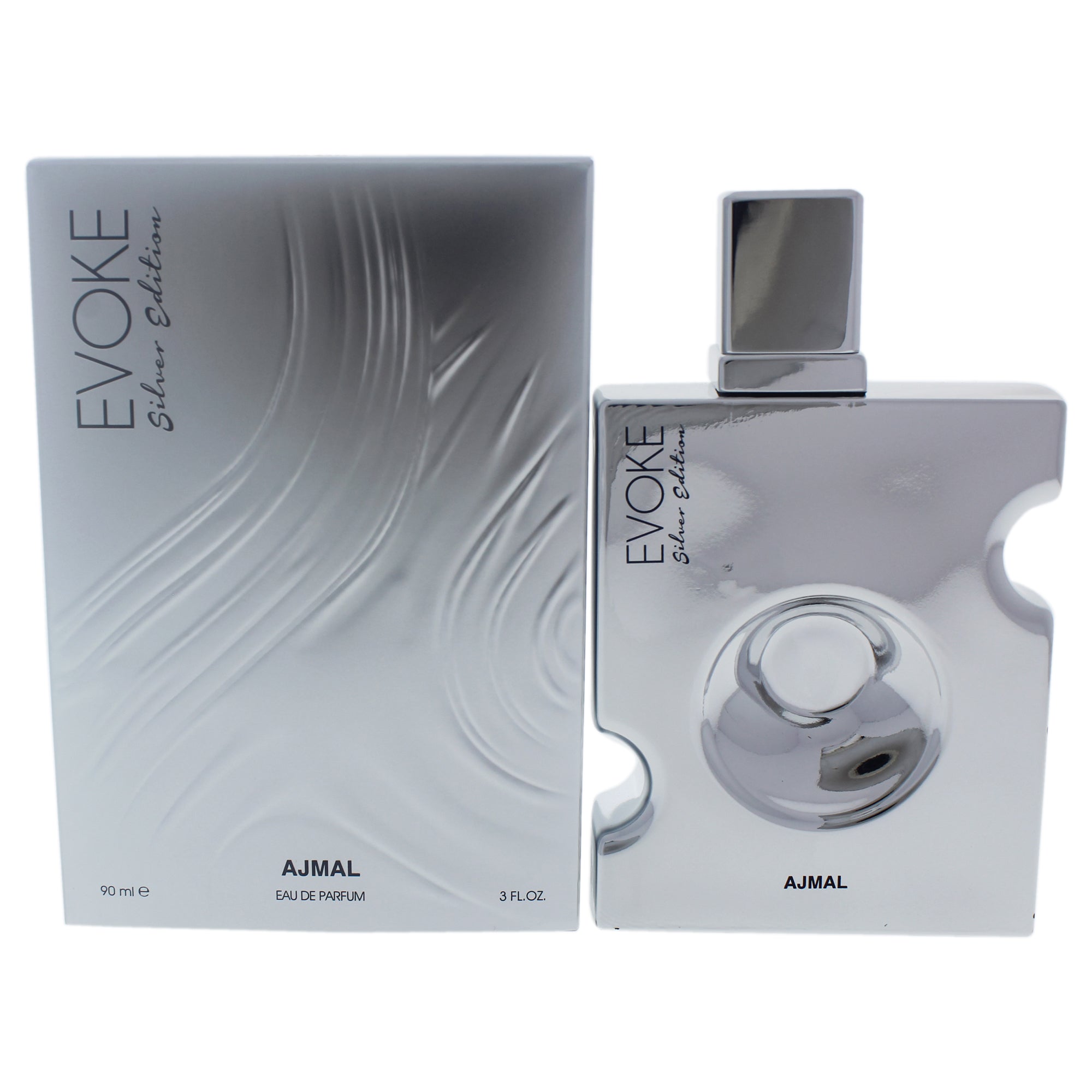 Evoke Silver Edition by Ajmal for Men 3 oz EDP Spray