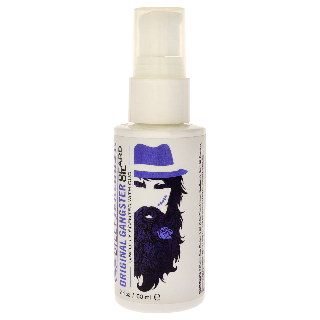 Original Gangster Beard Oil by Billy Jealousy for Men 2 oz Oil