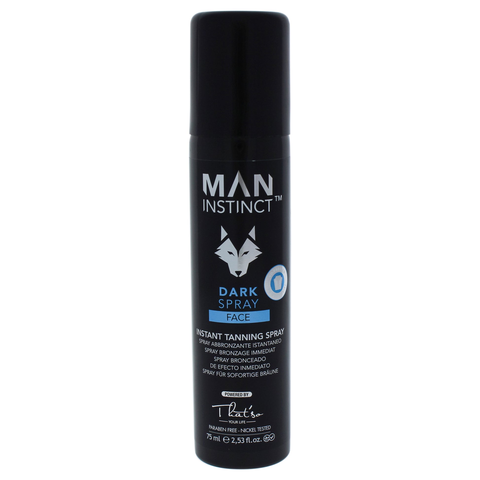 Man Instinct Face Dark Spray