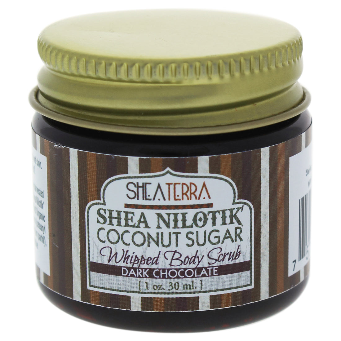 Shea Nilotik Coconut Sugar Whipped Body Scrub - Dark Chocolate
