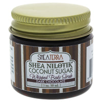 Shea Nilotik Coconut Sugar Whipped Body Scrub - Dark Chocolate