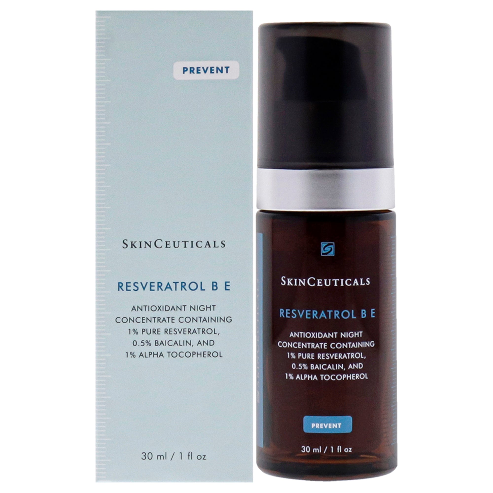 Resveratrol B E Antioxidant Night by SkinCeuticals for Unisex - 1 oz Serum