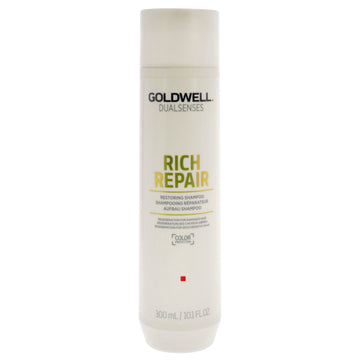 Dualsenses Rich Repair Restoring Shampoo by Goldwell for Unisex - 10.1 oz Shampoo