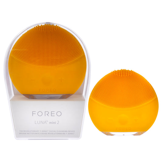 LUNA Mini 2 - Sunflower Yellow by Foreo for Women - 1 Pc Cleansing Brush