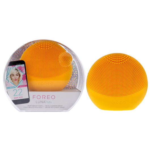 LUNA Fofo - Sunflower Yellow by Foreo for Women - 1 Pc Cleansing Brush